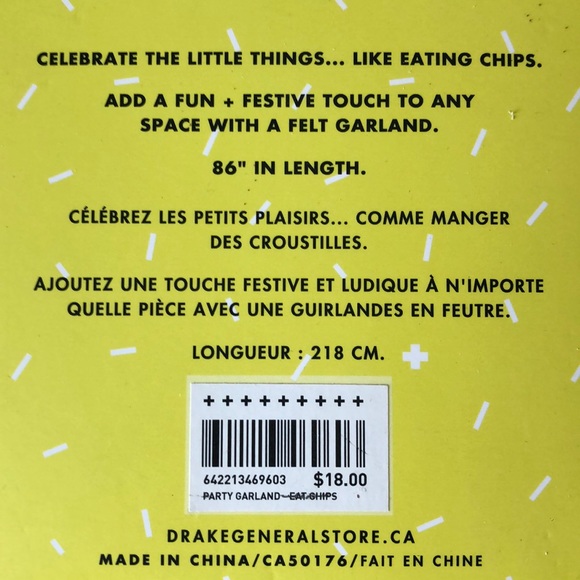 Drake General Store - Felt Garland - Picture 3 of 5